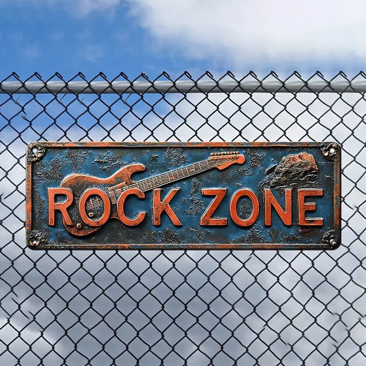 Preview: ROCK-HUS Schild Rock Zone
