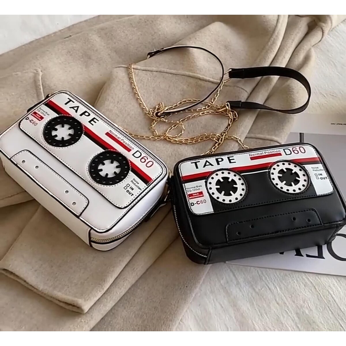 Preview: ROCK-HUS Damenhandtasche Kassette