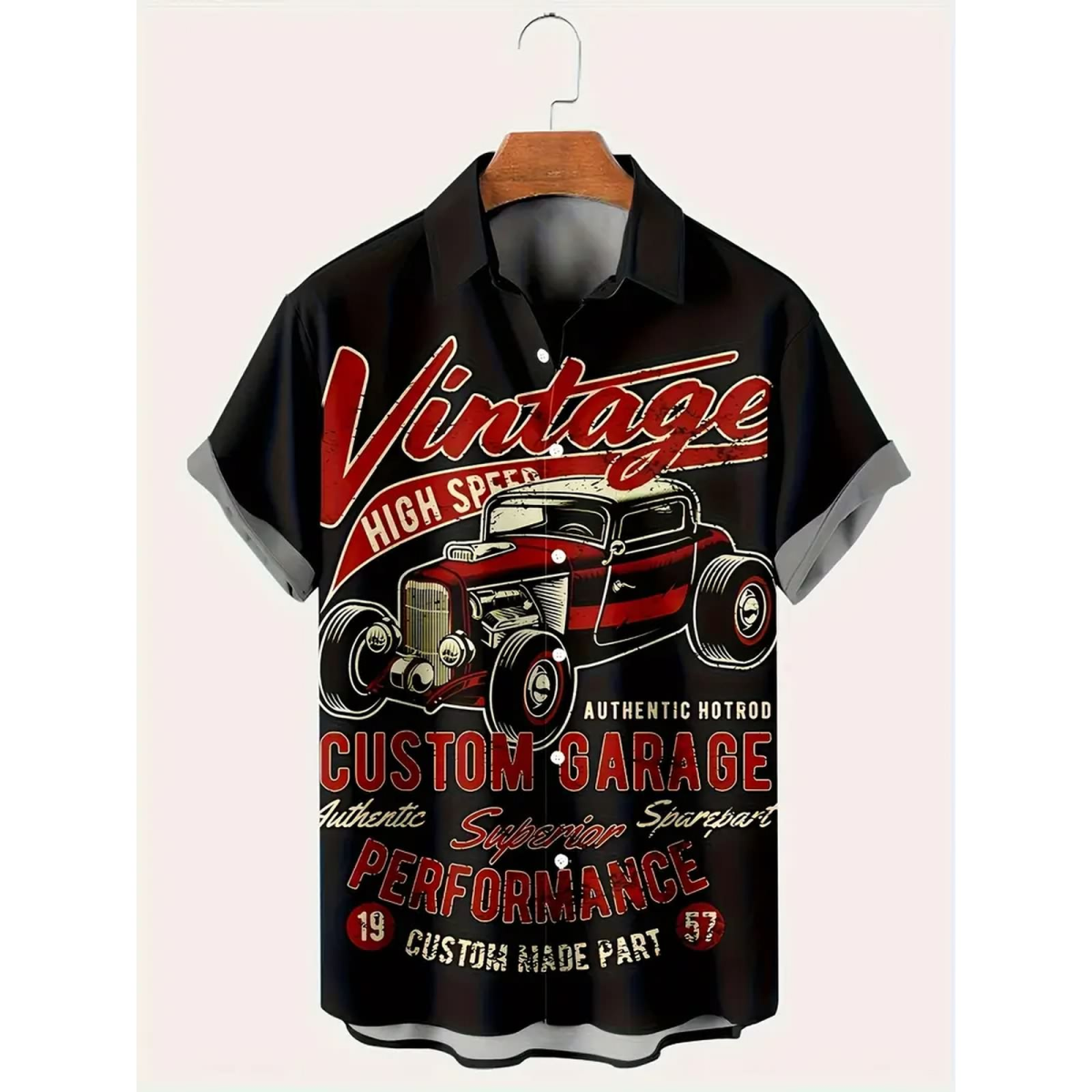 Preview: ROCK-HUS Hawaihemd Vintage High Speed XL