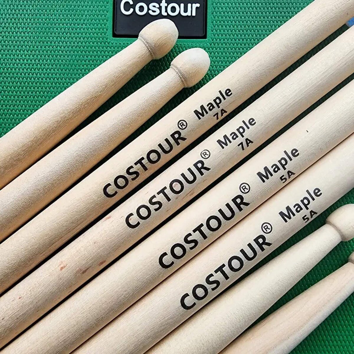 Preview: ROCK-HUS Drum-Sticks COSTOUR Natur