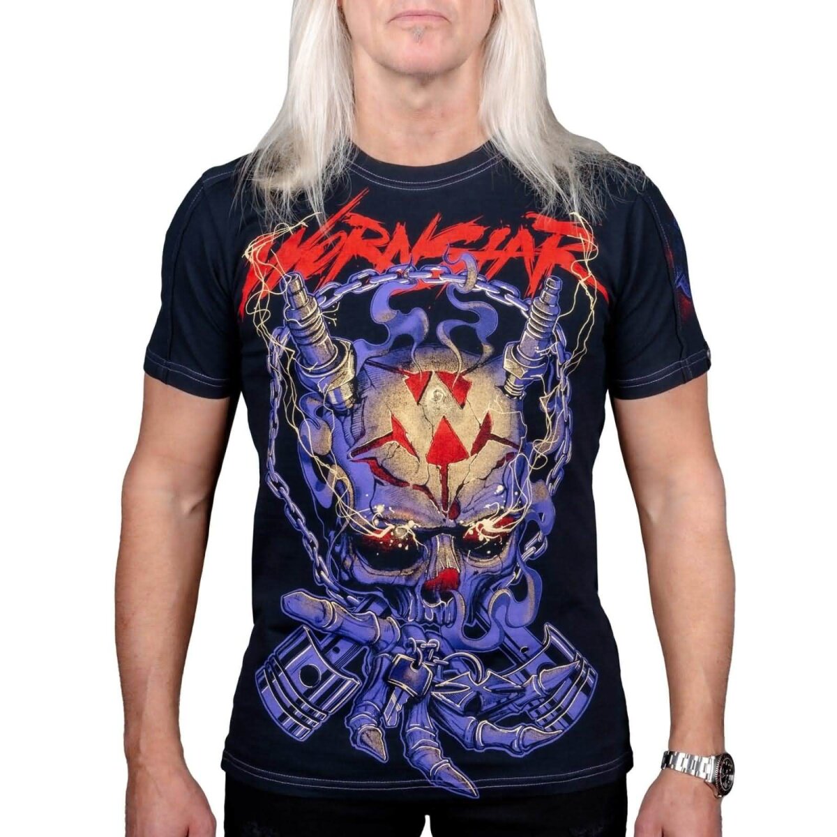 Preview: WORNSTAR Herren Artist Asylum Collection Ignition Tee T-Shirt schwarz