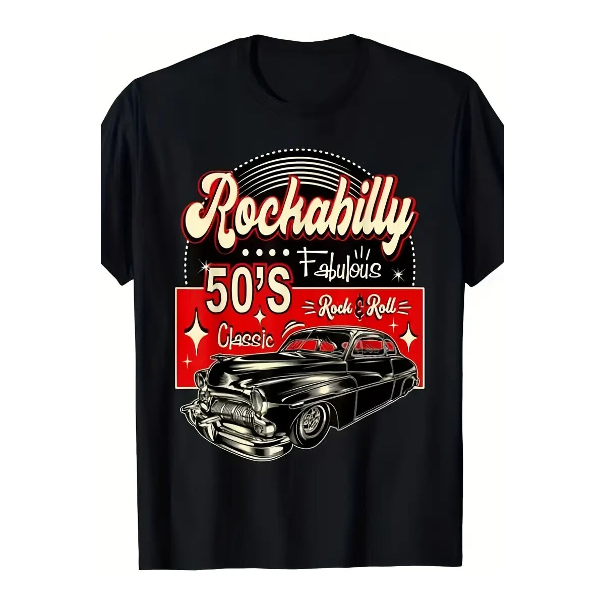 Preview: ROCK-HUS T-Shirt Rockabilly Fabulous 50th XL