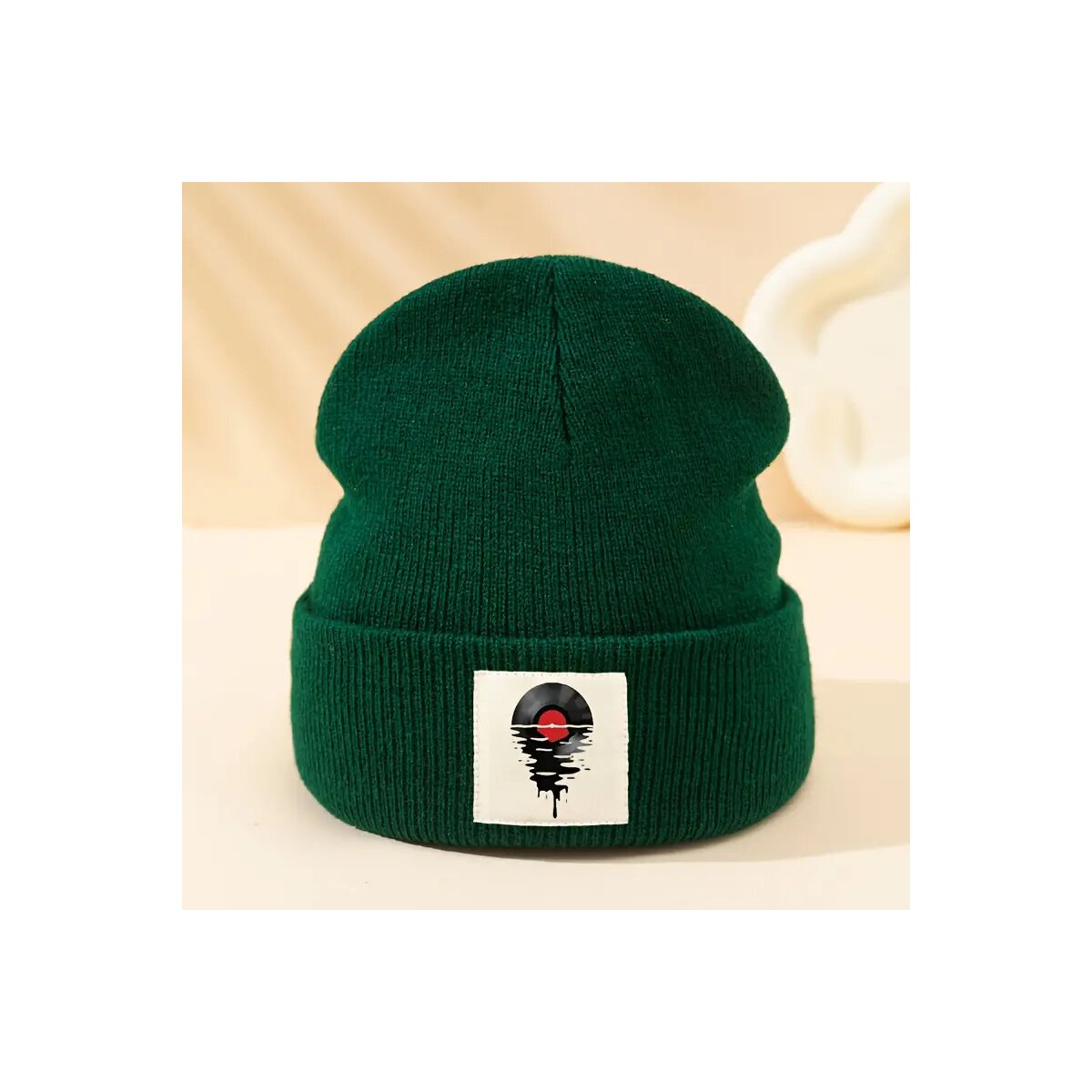 Preview: ROCK-HUS Strick-Beanie Melting Vinyl