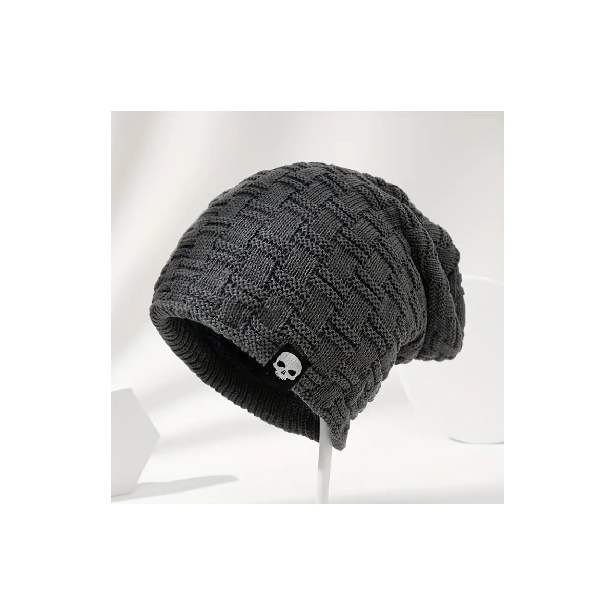 Preview: ROCK-HUS Beanie Strick´n Skull