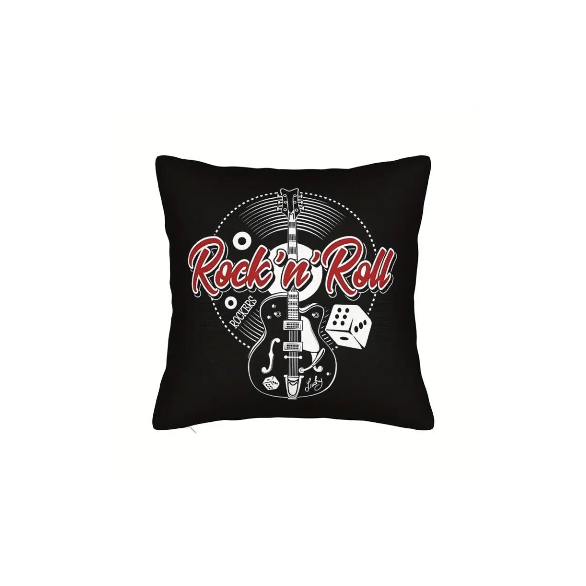 Preview: ROCK-HUS Kissenbezug Rock´n Roll Rockers 45,72 x45,72