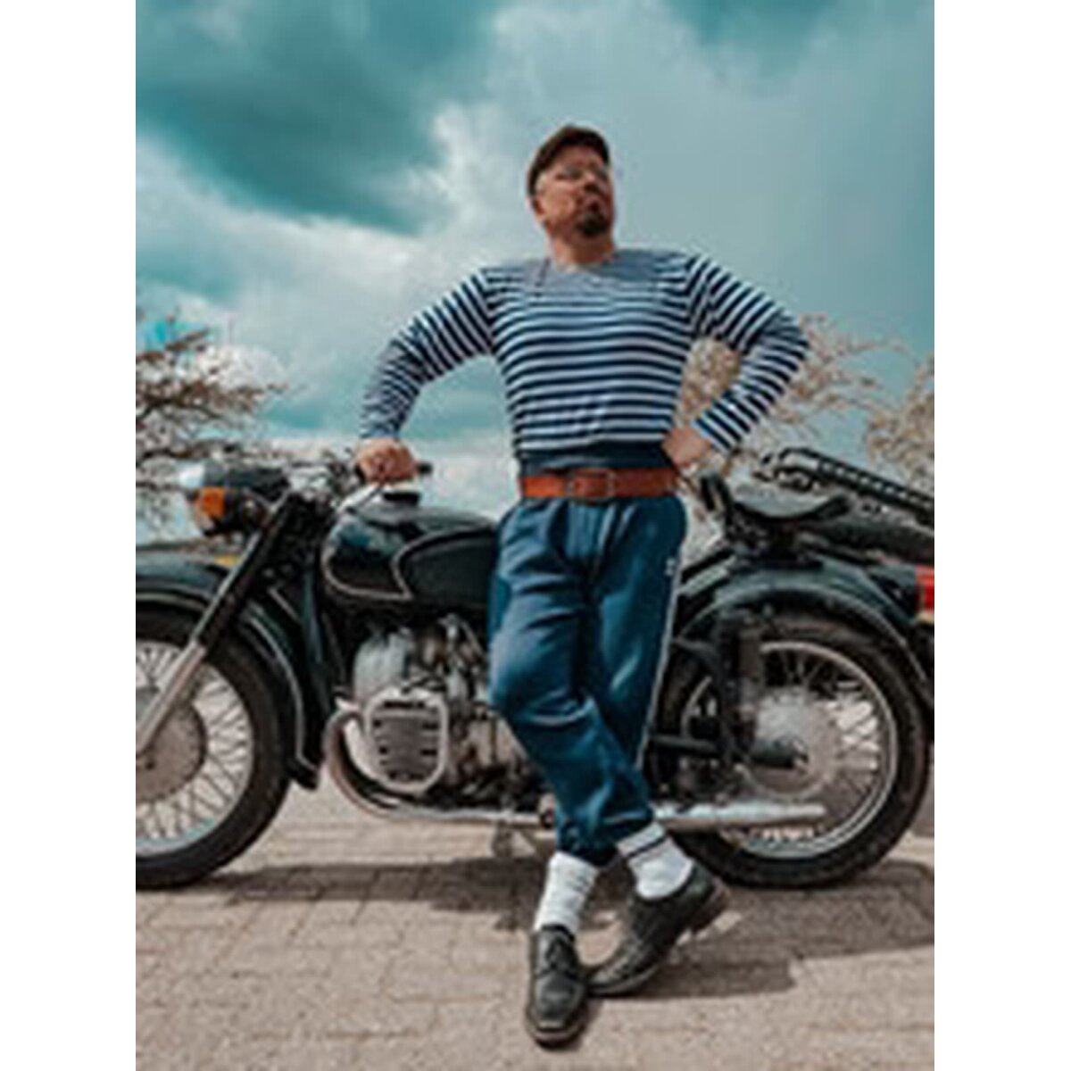 Preview: MATAS Herren Langarmshirt Onkel WOWA