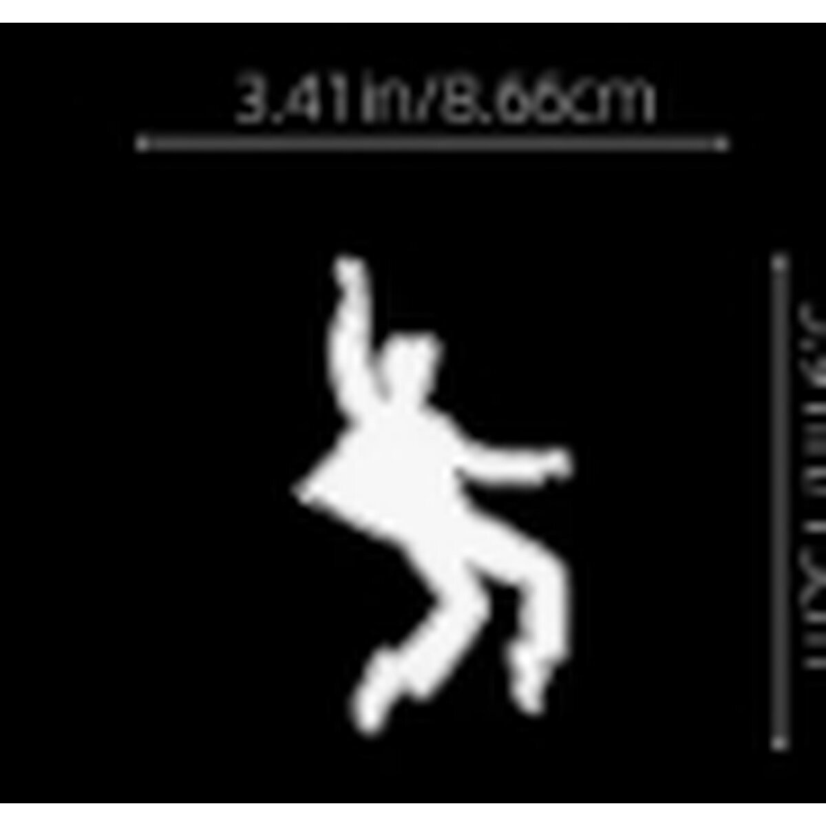 Preview: ROCK-HUS Aufkleber Rock´n Roll Silhouette