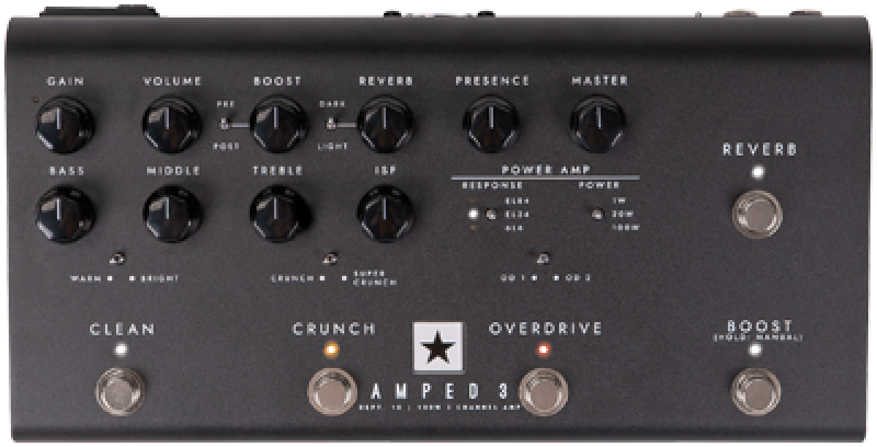 Preview: BLACKSTAR Pedalverstärker, Dept. 10, Amped 3, 100W