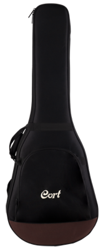 Preview: CORT Tasche, CPAG100, grau, Premium Softcase für Westerngitarre