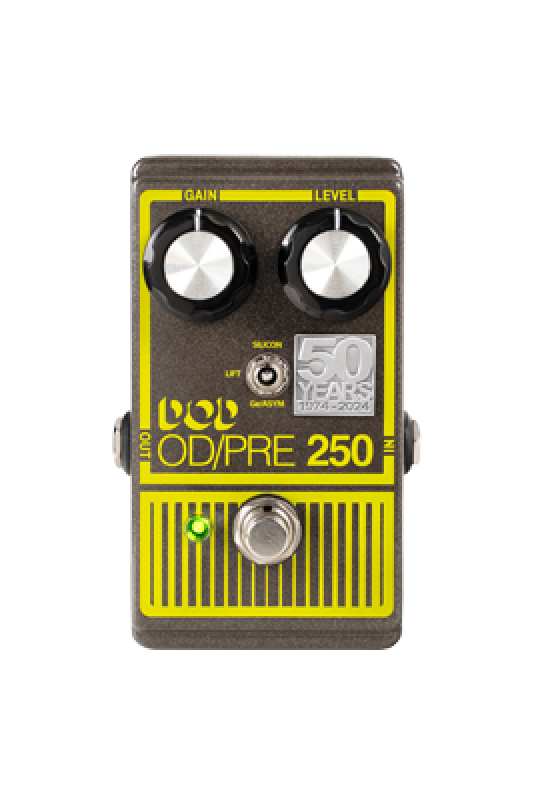 Preview: DIGITECH Effektpedal, DOD Overdrive Preamp 250 50th Anniversary Pedal