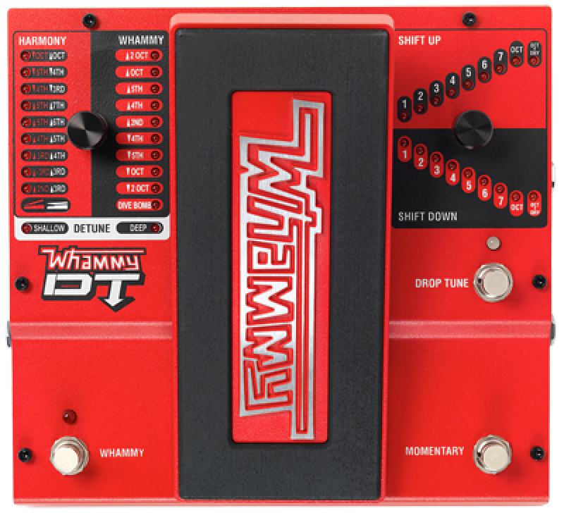 Preview: DIGITECH Effektpedal, Whammy DT, Classic 2 Mode Pitchshift Drop/Raise,