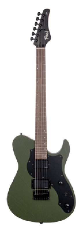Preview: FGN E-Gitarre, J-Standard Iliad Dark Evolution 664, Open Pore Olive Gr