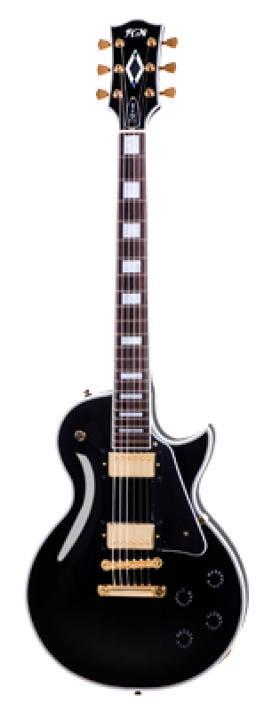 Preview: FGN E-Gitarre, Neo Classic LC10, Black, Tasche