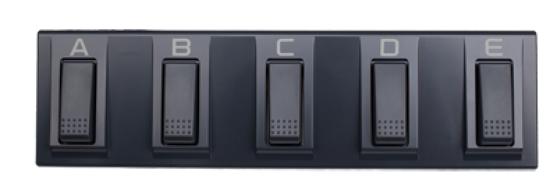 Preview: KORG Fußtaster, EC5, Multifunktion, 5-fach, Pa-Serie