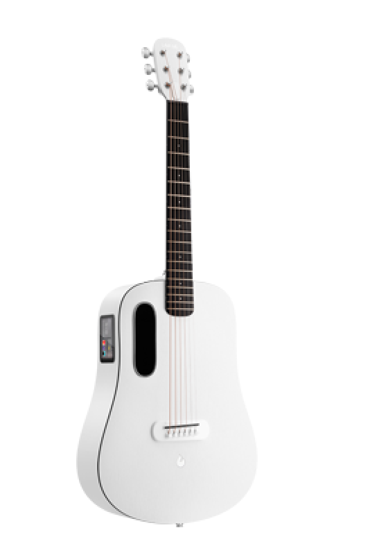 Preview: LAVA Akustikgitarre, ME Play, 36", Frost White, Lite Bag