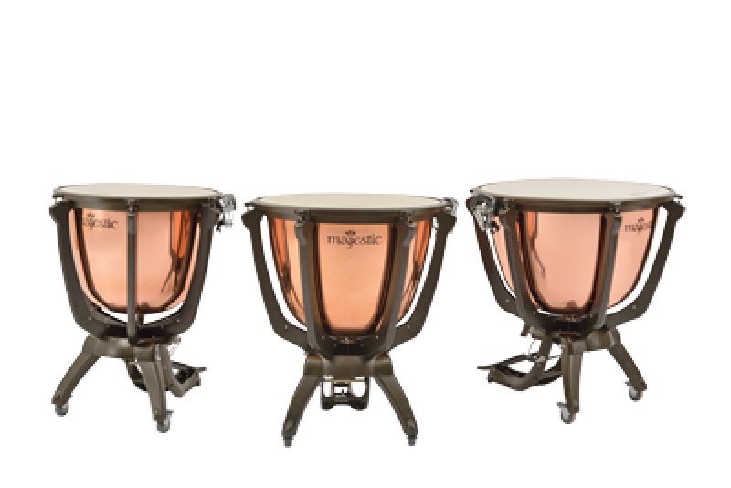 Preview: MAJESTIC Pauke, Prophonic Series, 29", Kupfer, poliert, tiefgezogen, i