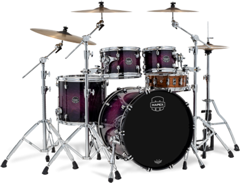 Preview: MAPEX Shellset, Saturn VI, Stage, Royal Purple Burst #XP
