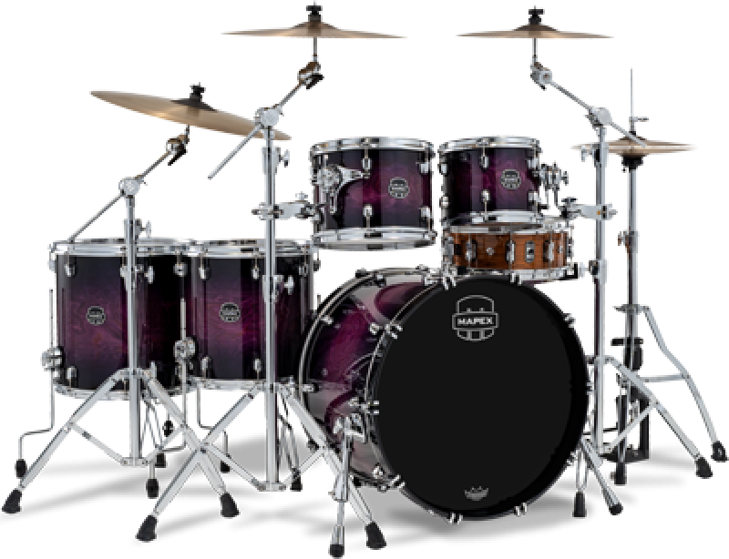 Preview: MAPEX Shellset, Saturn VI, Stage+, Royal Purple Burst #XP