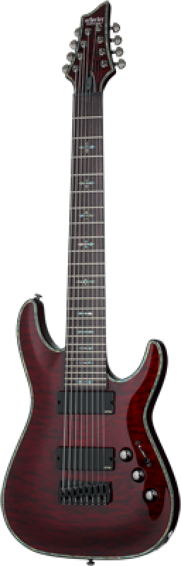 Preview: SCHECTER E-Gitarre, Hellraiser C-8, Black Cherry