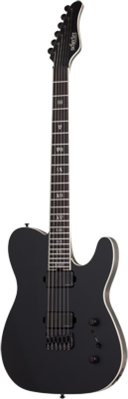 Preview: SCHECTER E-Gitarre, SLS Elite PT Evil Twin, Satin Black