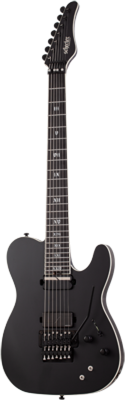 Preview: SCHECTER E-Gitarre, SLS Elite PT-7 FR S Evil Twin, Satin Black