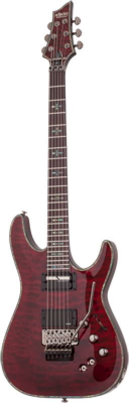 Preview: SCHECTER E-Gitarre, Hellraiser C-1 FR S, Black Cherry