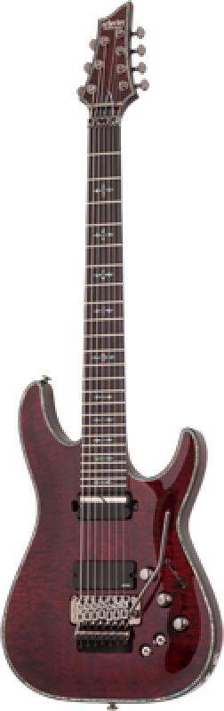 Preview: SCHECTER E-Gitarre, Hellraiser C-7 FR S, Black Cherry