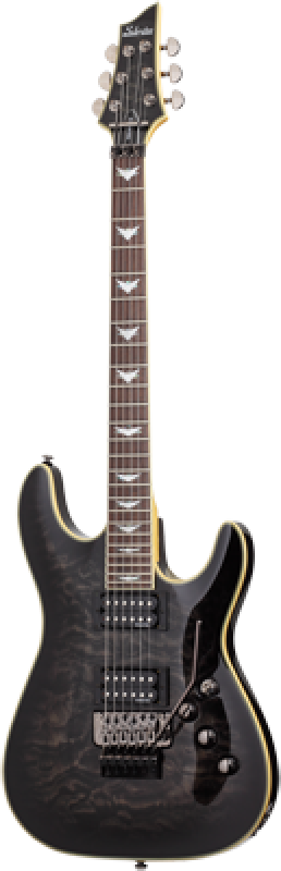 Preview: SCHECTER E-Gitarre, Omen Extreme 6 FR, See-Thru Black