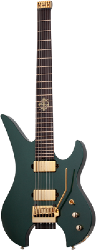 Preview: SCHECTER E-Gitarre, Synyster Gates Custom-7 TR Headless, Oak Green Met