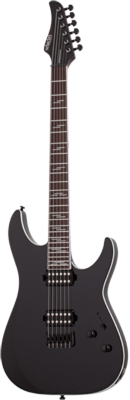 Preview: SCHECTER E-Gitarre, Reaper 6 Custom, Gloss Black
