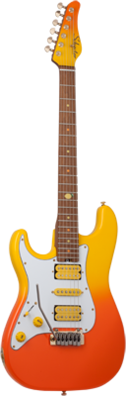 Preview: SCHECTER E-Gitarre, Signature Tori Ruffin Freak Juice Traditional, JM