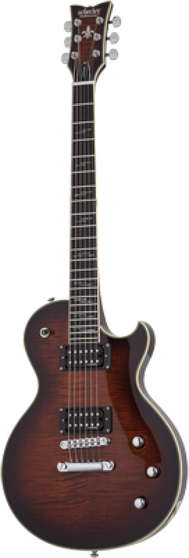 Preview: SCHECTER E-Gitarre, Solo-II Supreme, Cat’s Eye Black Burst