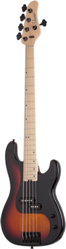 Preview: SCHECTER Bassgitarre, P-5, 3-Tone Sunburst