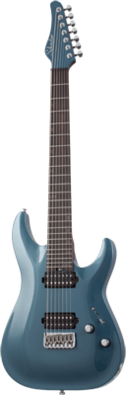 Preview: SCHECTER E-Gitarre, Signature Aaron Marshall AM-7, Cobalt Slate