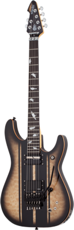 Preview: SCHECTER E-Gitarre, Signature DJ Ashba, Natural Black Burst