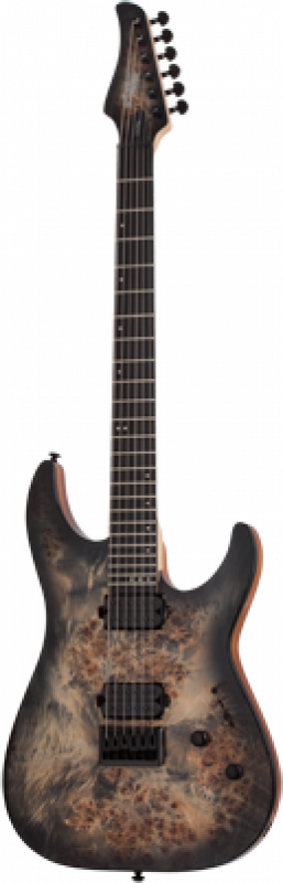 Preview: SCHECTER E-Gitarre, C-6 Pro, Charcoal Burst