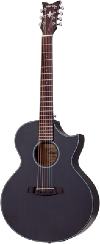 Preview: SCHECTER Westerngitarre, Orleans Stage 7, See-Thru Black Satin