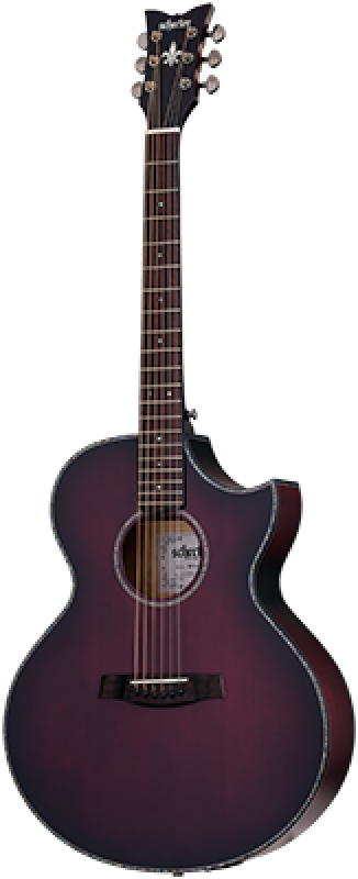 Preview: SCHECTER Westerngitarre, Orleans Stage, Vampyre Red Burst Satin