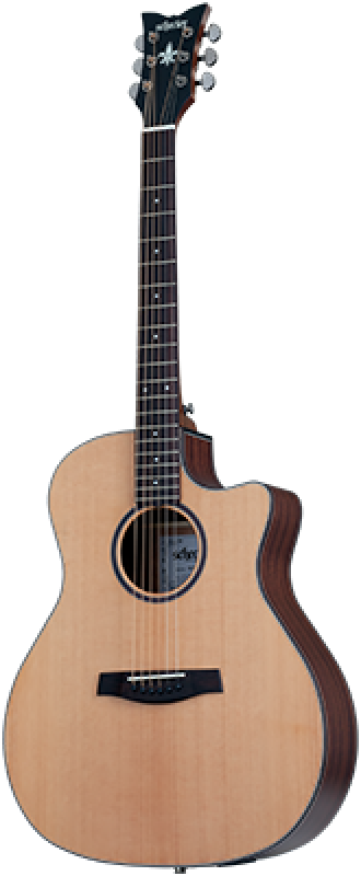 Preview: SCHECTER Westerngitarre, Orleans Studio, Natural Satin