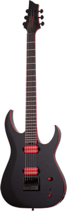 Preview: SCHECTER E-Gitarre, Sunset-6 Evertune, Red Dawn