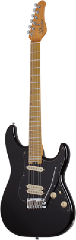 Preview: SCHECTER E-Gitarre, MV-6, Gloss Black