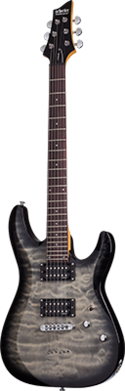 Preview: SCHECTER E-Gitarre, C-6 Plus, Charcoal Burst
