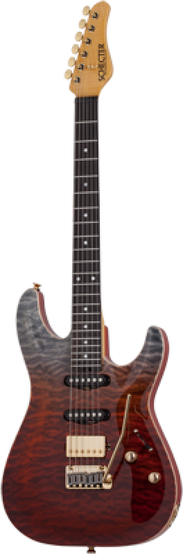 Preview: SCHECTER E-Gitarre, California Classic, Bengal Fade