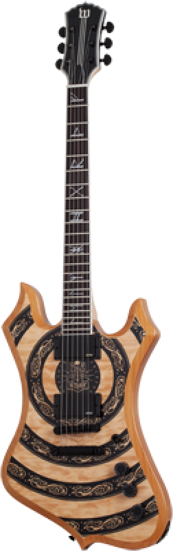 Preview: SCHECTER E-Gitarre, Wylde Audio, Nomad Norse Dragon Bullseye, Rawtop