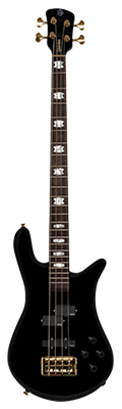 Preview: SPECTOR Bassgitarre, Euro Classic, 4-Saiter, aktiv, Solid Black Gloss