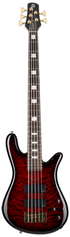Preview: SPECTOR Bassgitarre, Icon NS-5, Bolt-On, Black Cherry Gloss