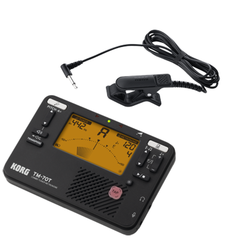 Preview: KORG Metronom, Stimmgerät, TM-70, inkl. CM400, schwarz