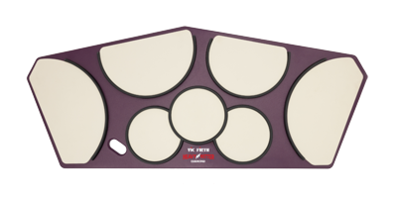 Preview: VIC FIRTH Practice Pad, Heavy Hitter, Quadropad mit Ring, small, HHPQS
