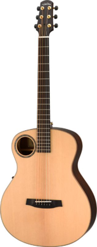 Preview: WALDEN Westerngitarre, Bariton Grand Auditorium, Satin, EQ, Koffer