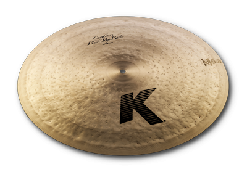 Preview: ZILDJIAN Ride, K Custom, 20", Flat Top Ride, traditional
